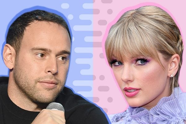 taylor swift scooter braun drama