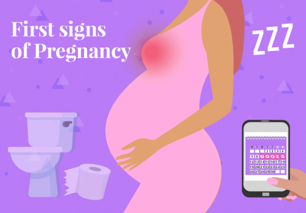 Pregnancy 15 early signs symptoms