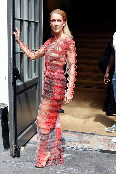 Celine Dion at Paris Fashion Week is everything we aspire to be.