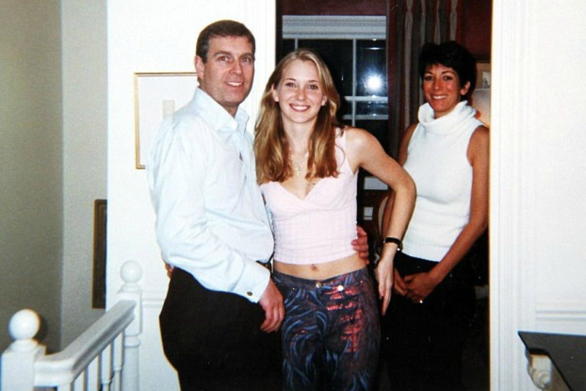 Ghislaine Maxwell prince andrew