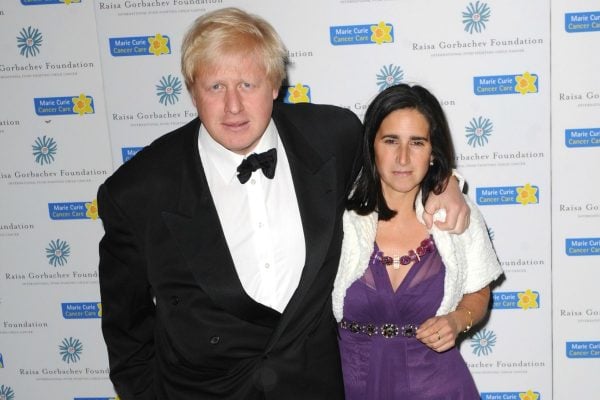 Boris Johnson and Marina Wheeler