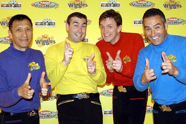 Who were the original members of The Wiggles and where are they now?