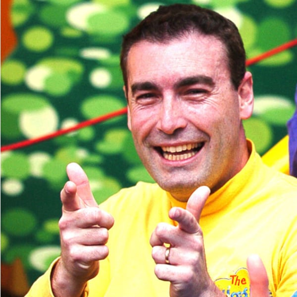 Three original Wiggles to hang up their skivvies