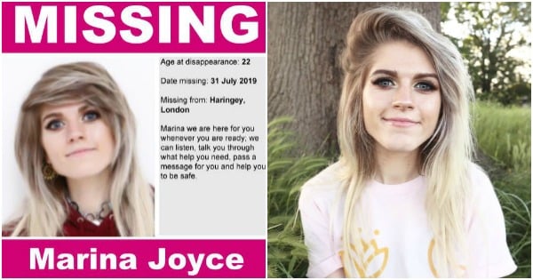 Marina Joyce missing: The YouTuber has been found after going missing.