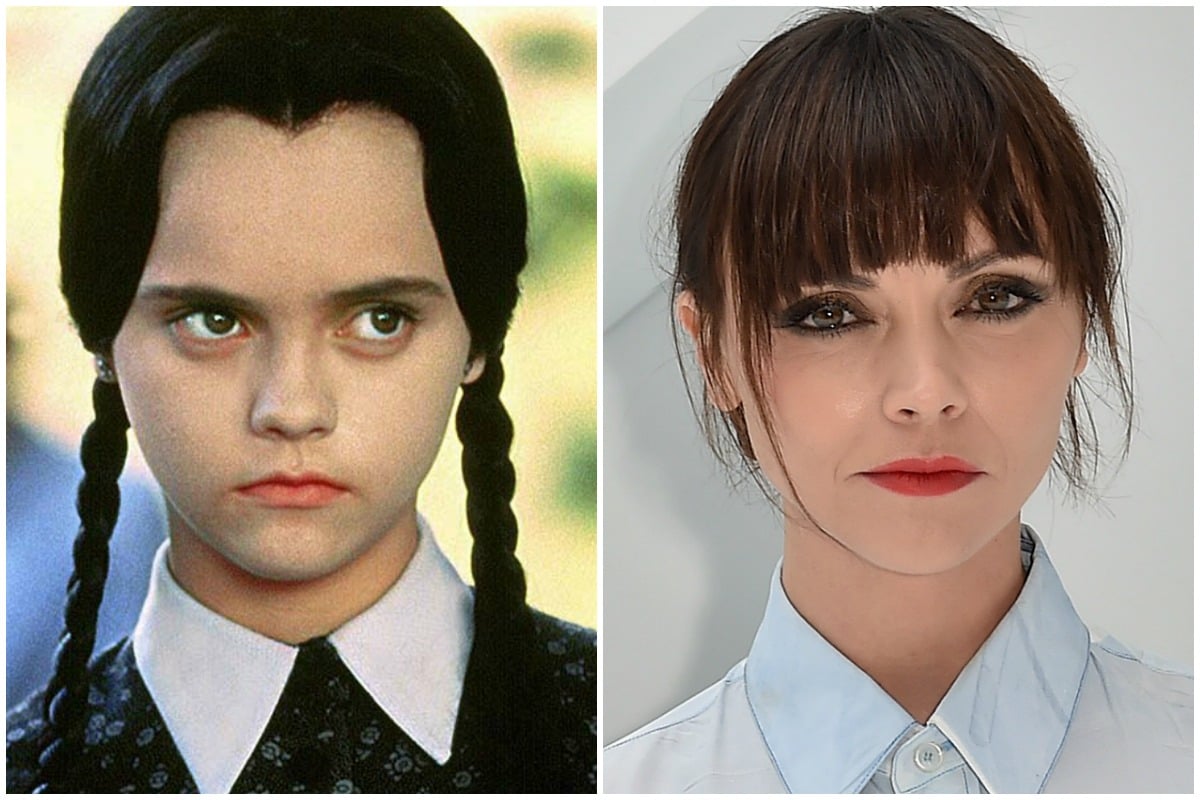 wednesday addams christina ricci outfit