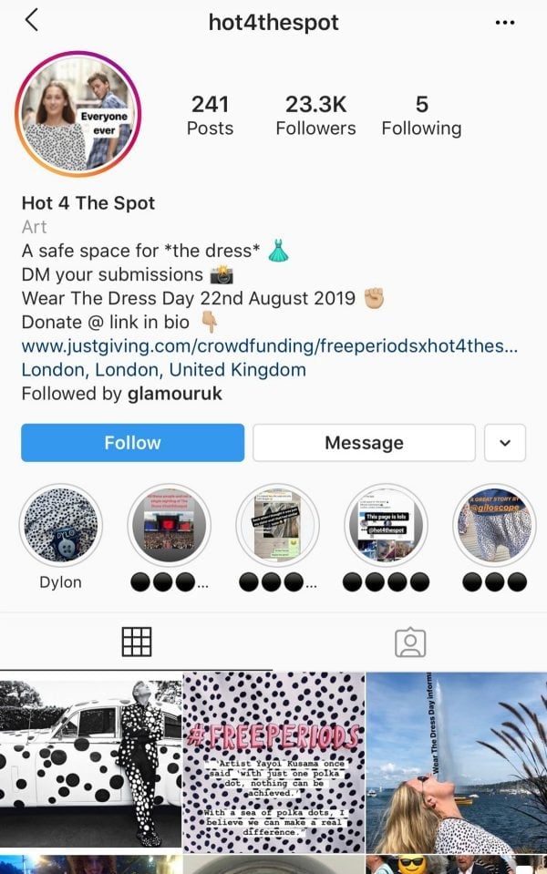 Hot4thespot Instagram feed