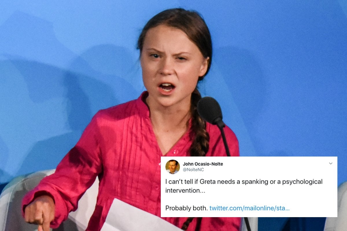 This one tweet explains why Greta Thunberg makes men so angry.