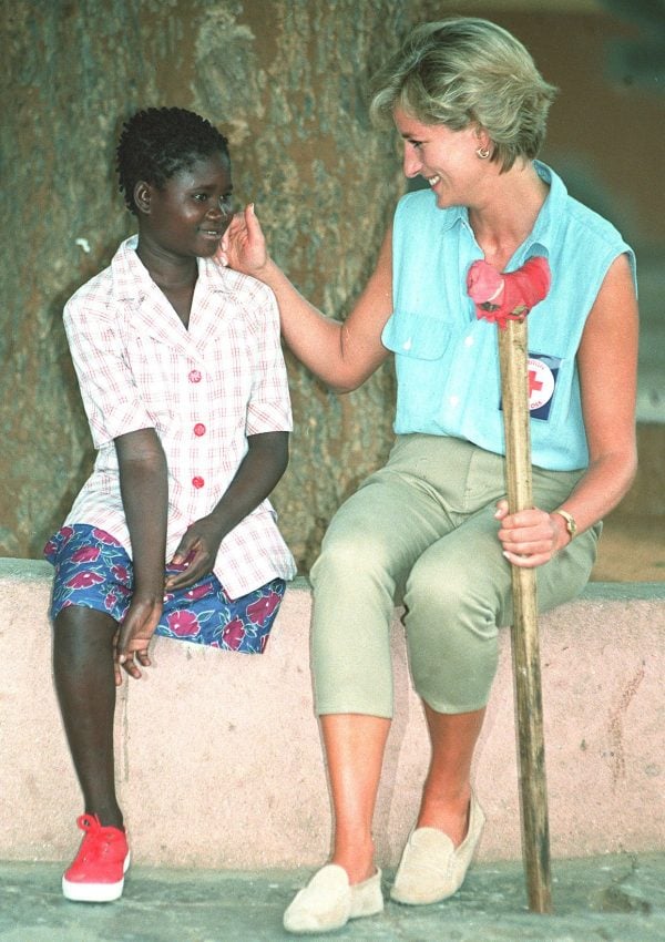 prince harry Princess Diana landmine victim