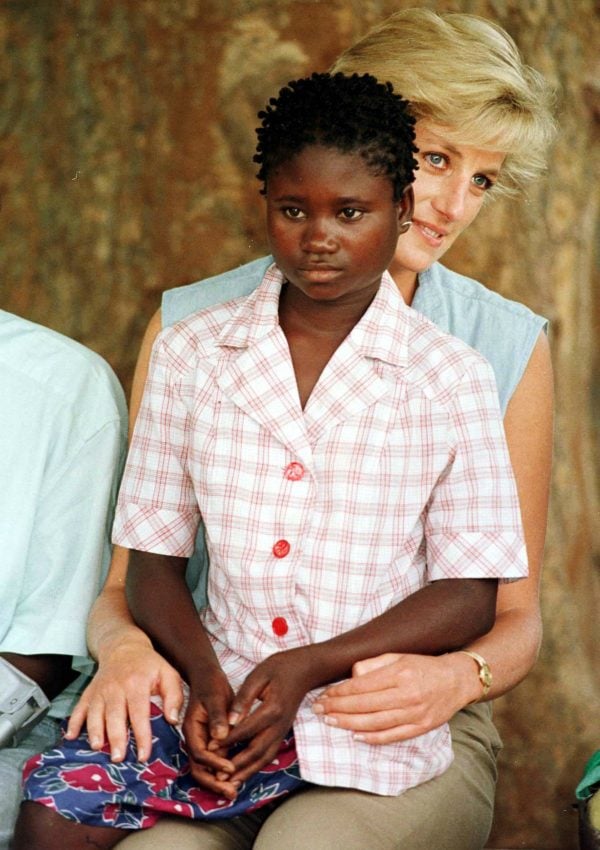 prince harry Princess Diana landmine victim