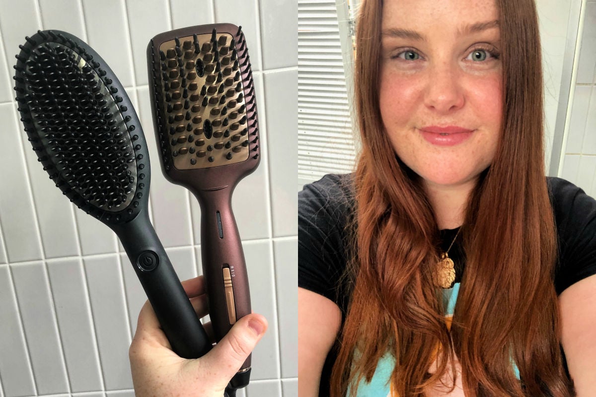 Best straightening brush ghd Glide vs. VS Sassoon Straightening Brush