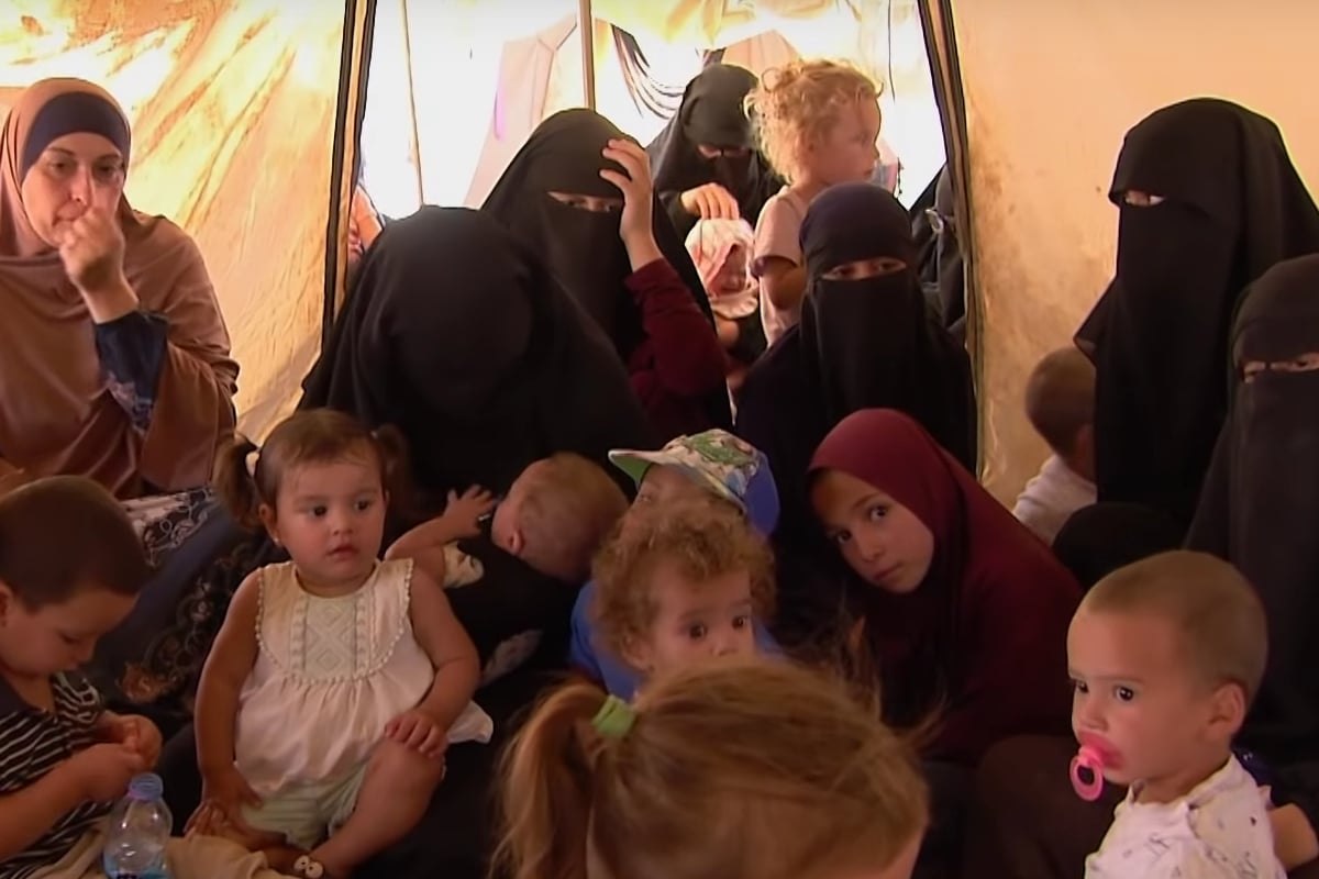 australian women in children in al-hawl camp