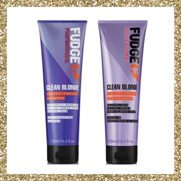 Fudge Clean Blonde Violet Toning Shampoo and Conditioner