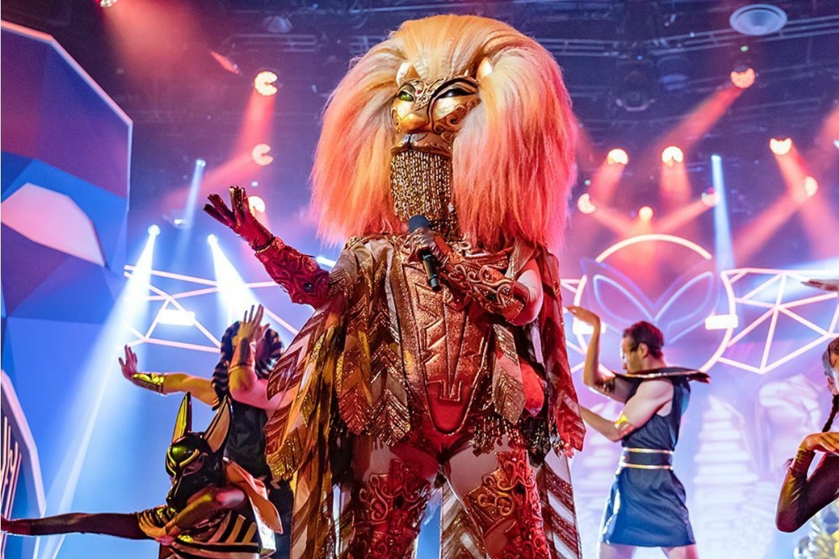 Risultati immagini per the masked singer lion australia