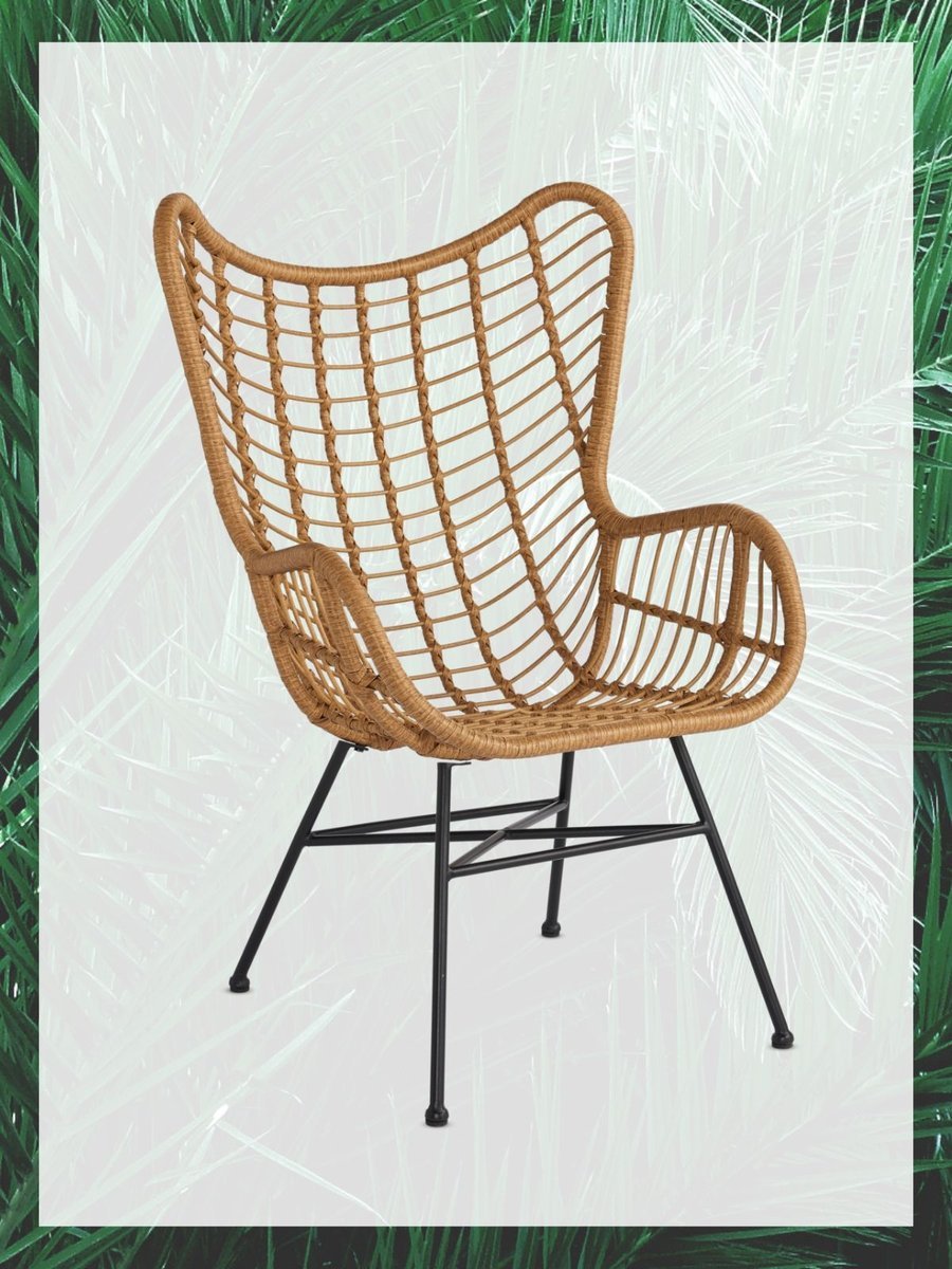 Poly Rattan Arm Chair