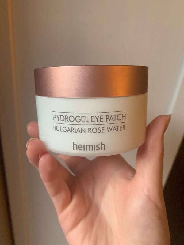 Heimish Bulgarian Rose Water Hydrogel Eye Patches