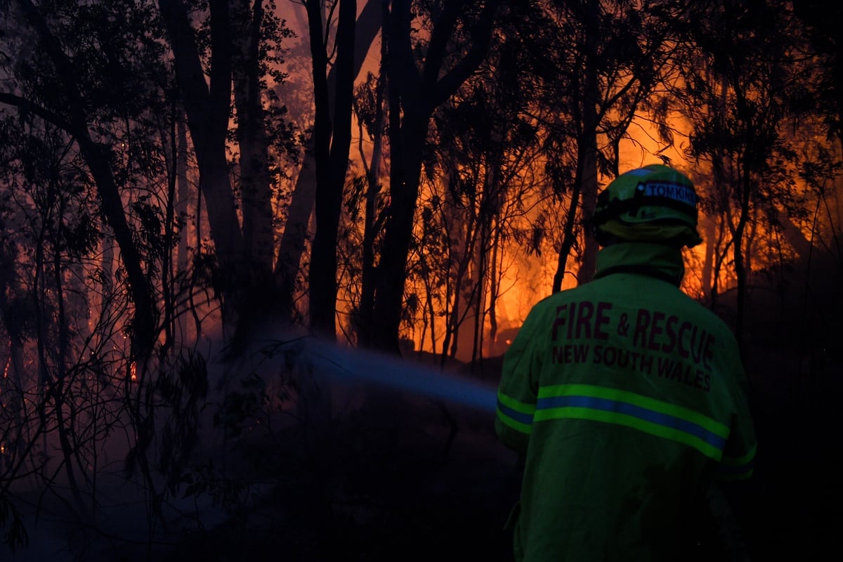 nsw bushfires photos 2019