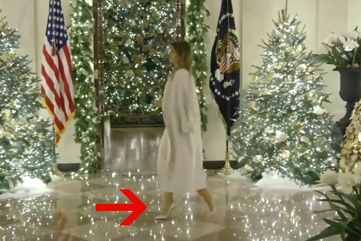 7 weird moments from the White House Christmas decorations 2019.