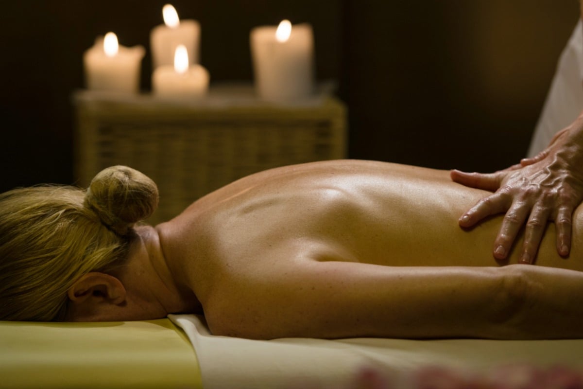 married celebrity expert oil massage