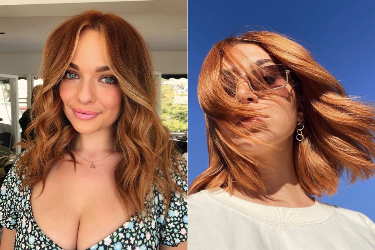 "Cinnamon" hair: How to dye your hair red for a natural ...