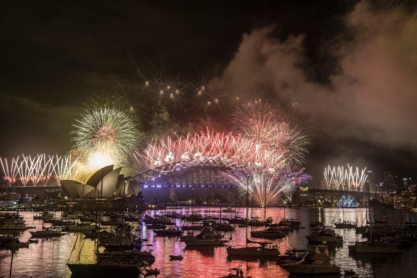 City Of Sydney Celebrates New Year's Eve 2016