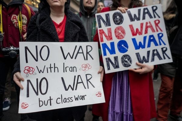 Anti-War Protest In New York