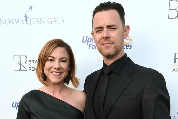 Samantha Bryant and Colin Hanks.
