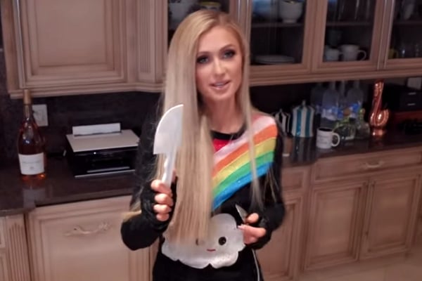 Paris Hilton's video, Cooking With Paris, is everything we've ever wanted.