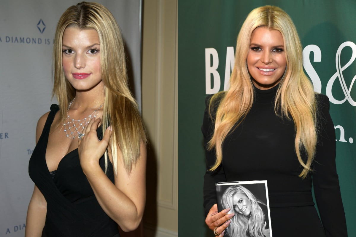Jessica Simpson Bumps To Family Party