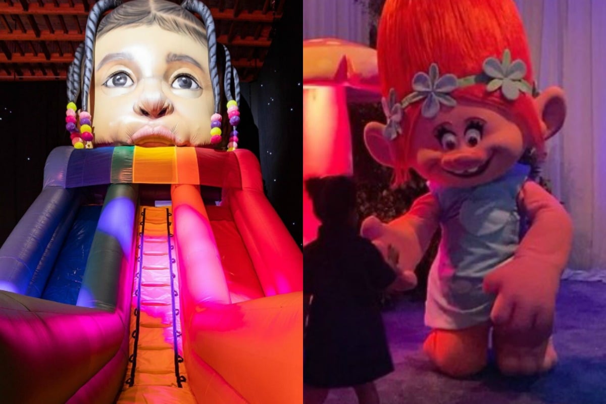 7 bizarre (and scary) features from Stormi birthday party 2020.