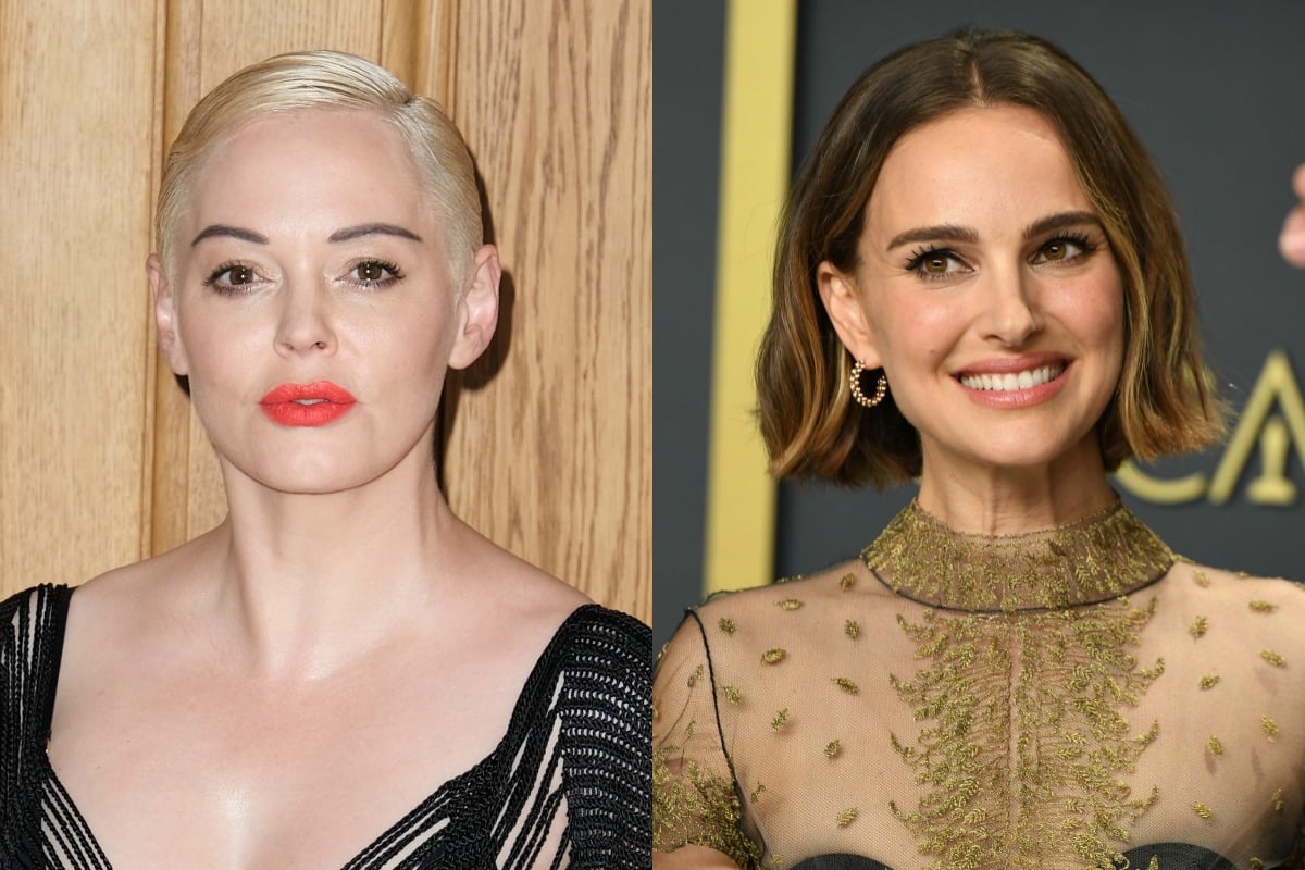 Natalie Portman agrees with Rose McGowan's Oscars dress criticism.