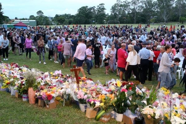 Vigil Held For Murdered Mother And Children