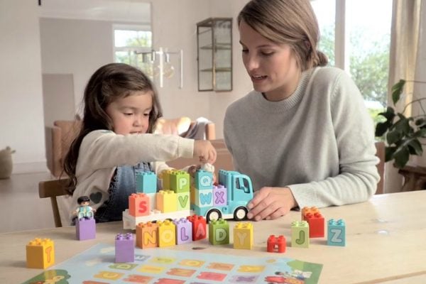 lego duplo alphabet truck