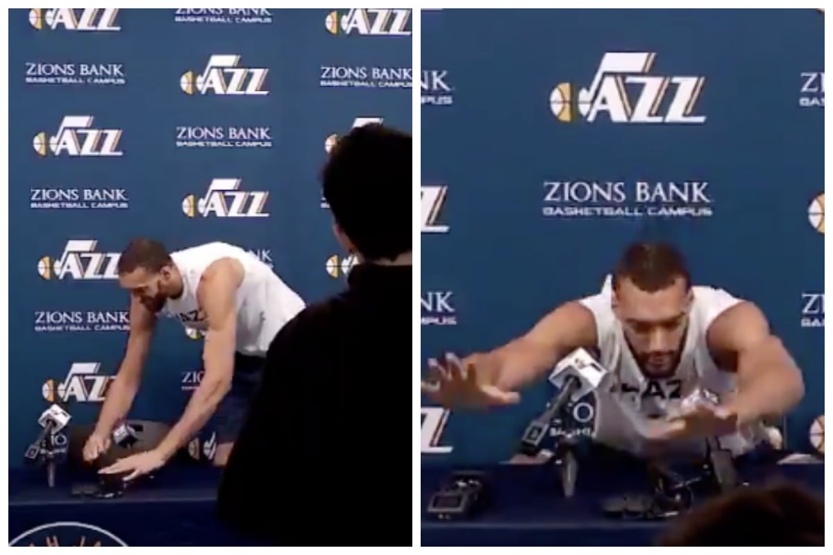 Rudy Gobert coronavirus and the joke he ll come to regret.