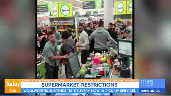 supermarket brawl