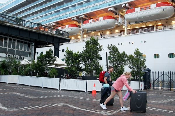 Cruise Ships Continue To Arrive In Sydney Despite Coronavirus Fears