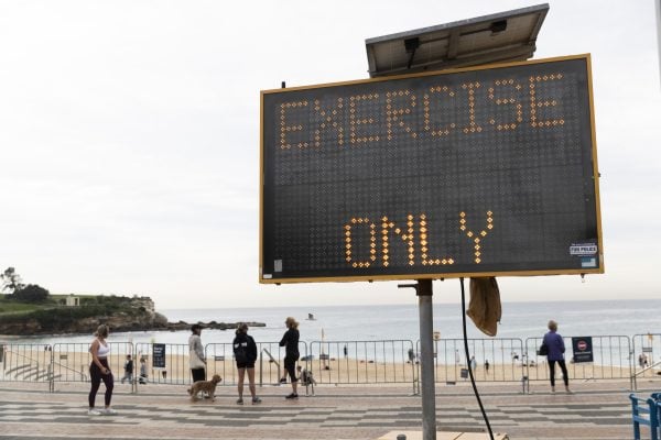 Some Sydney Beaches Reopen For Exercise As Australian Coronavirus Infection Rate Continues To Decline