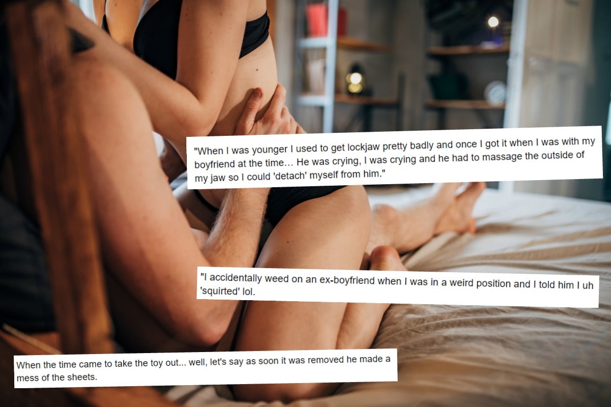 13 women on their most embarrassing sex stories and..