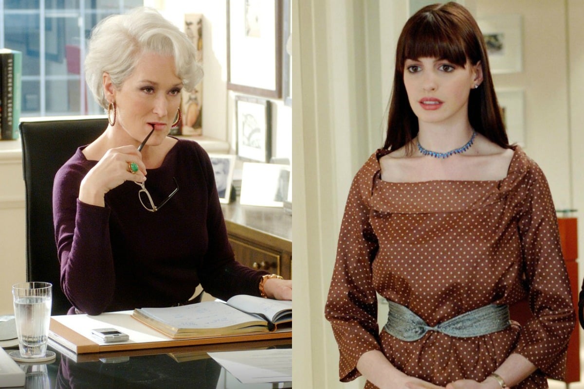 The World of Miranda Priestly - EMILY: Oh, my God. What took you